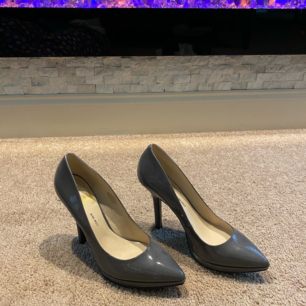 Nine West platform pumps